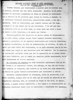 Informe Nacional de Honduras