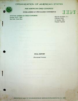 Informe final en inglés y portugués